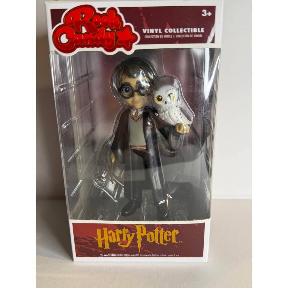 Funko Rock Candy Harry Potter with Hedwig Vinyl Figure Collectible New in Box